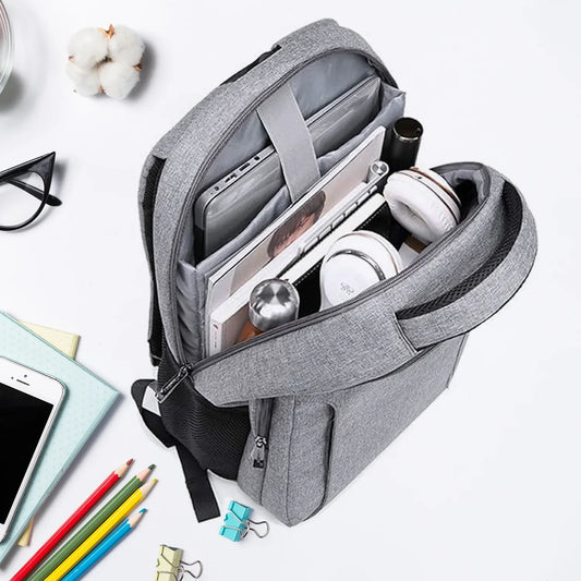 12553 Laptop Bag With Adjustable Shoulder Strap Storage Pockets Lightweight Water-resistant Travel-friendly Bag Office Bag School Bag College Bag Business Bag - Zidbik