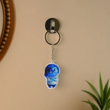 Cartoon Character-themed Acrylic Keychain (1 Pc) - Zidbik