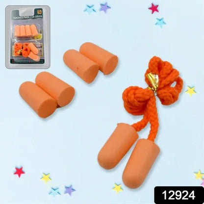 Earplugs Soft Foam Earplugs Sleeping Noise Cancelling For Hearing Protection (3 Pairs) - Zidbik