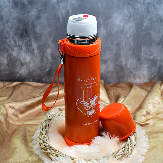 6460 1pc Stainless Steel Mix Bottles For Storing Water And Some Other Types Of Beverages Etc. - Zidbik