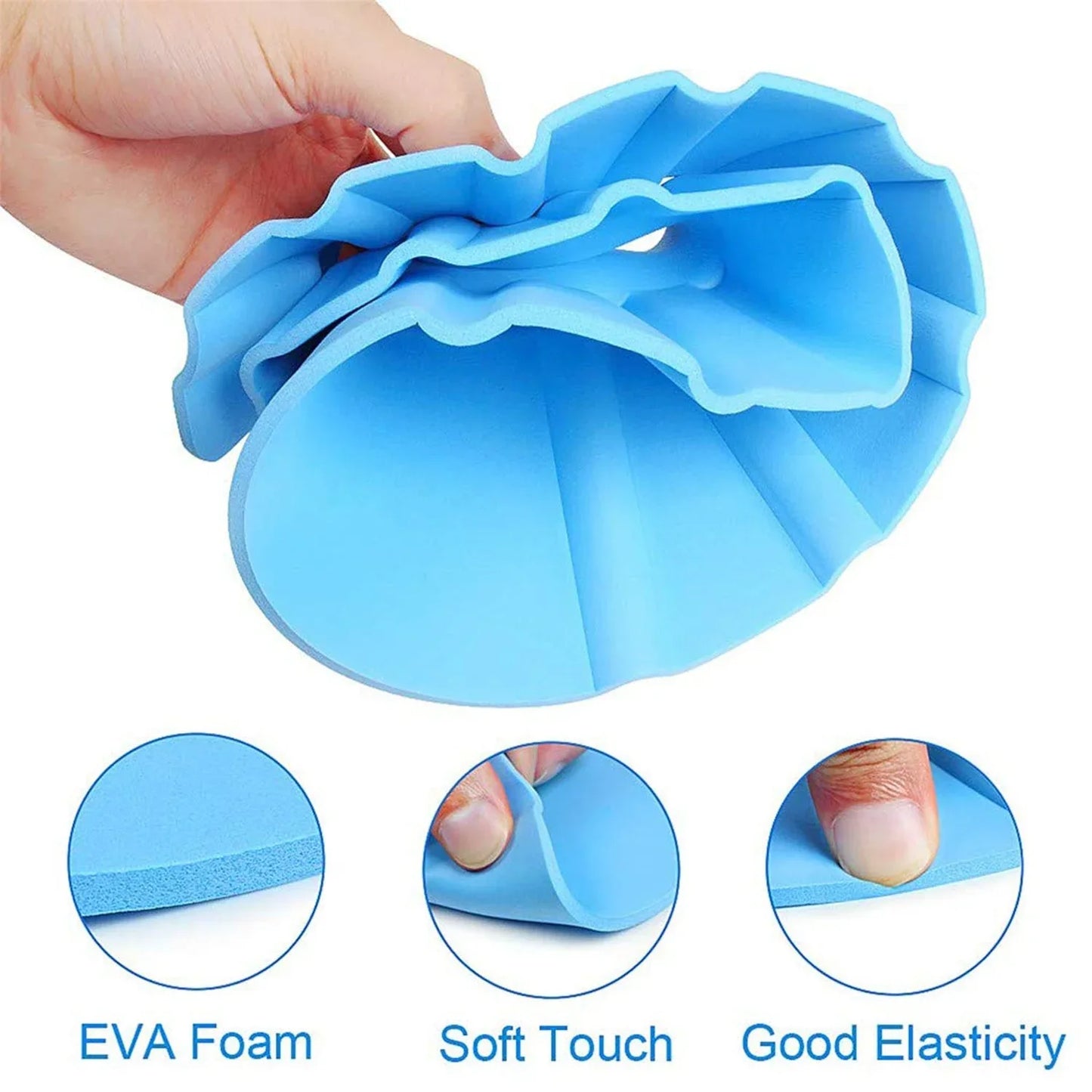 0378a Adjustable Safe Soft Bathing Baby Shower Cap - Zidbik