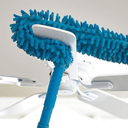 1270 Foldable Multipurpose Microfiber Fan Cleaning Duster For Quick And Easy Cleaning - Zidbik