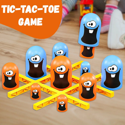 Tic-tac-toe Game Gobble Game Board Game Indoor (1 Set) - Zidbik