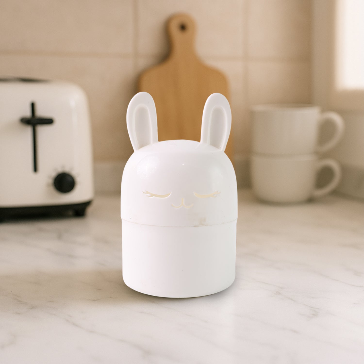 Adorable Bunny Multipurpose Kitchen Storage Box (1 Pc) - Zidbik