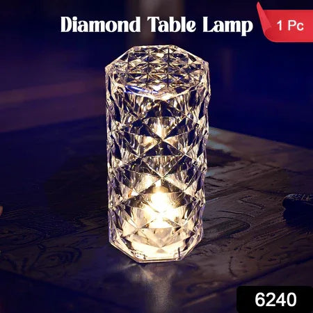 6240 Diamond Table Lamp Candles For Home Decoration Crystal Candle Lights - Zidbik
