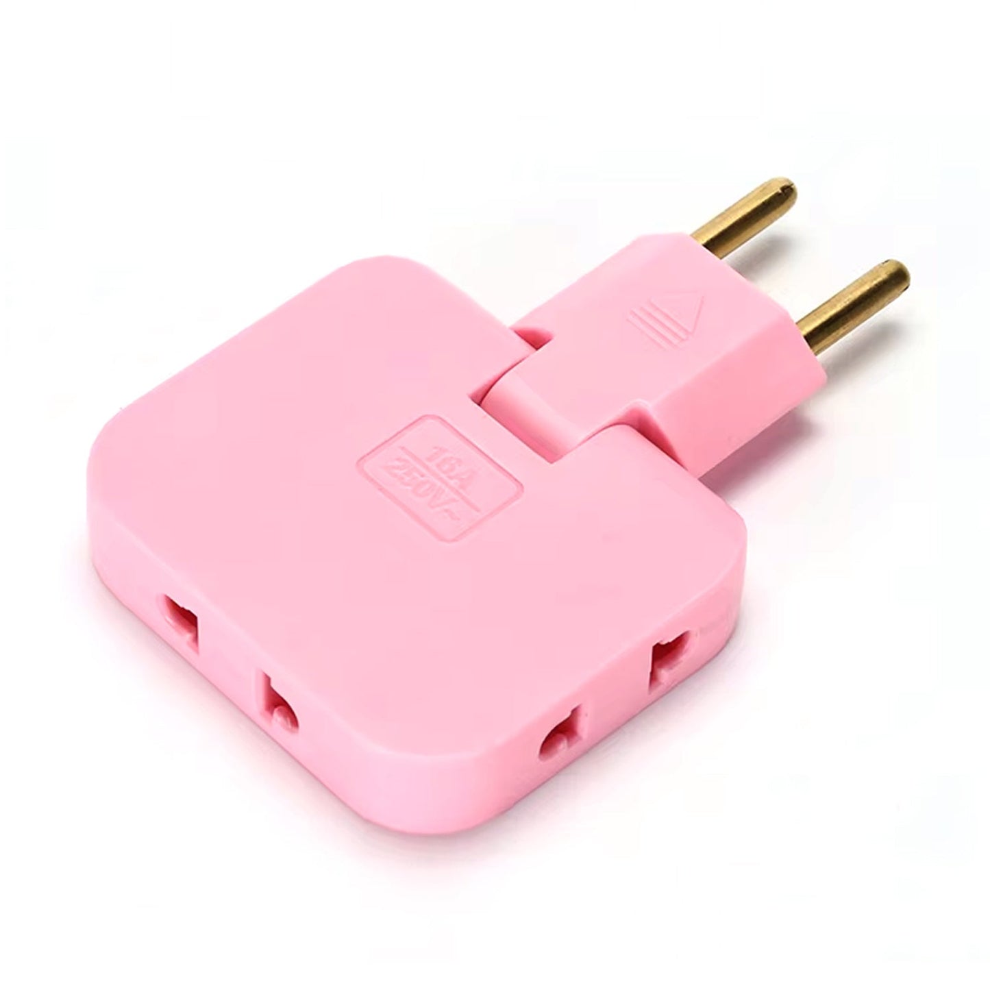 Wireless 3 In 1 Foldable Wall Plug Adapter  Socket  Converter (1 Pc) - Zidbik