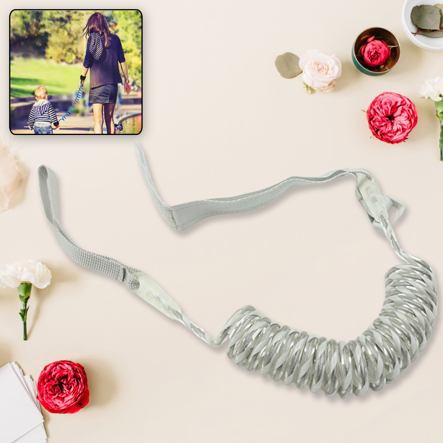 0369 Baby Child Anti Lost Safety Wrist Link Harness Strap Rope Leash Walking Hand Belt For Toddlers Kids - Zidbik