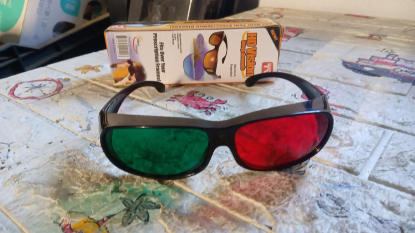 8774 Uv Protected Round Sunglasses 3d Classic Sunglasses For Men  Women Lightweight Both Outdoor And Indoor Use (1 Pc ) - Zidbik