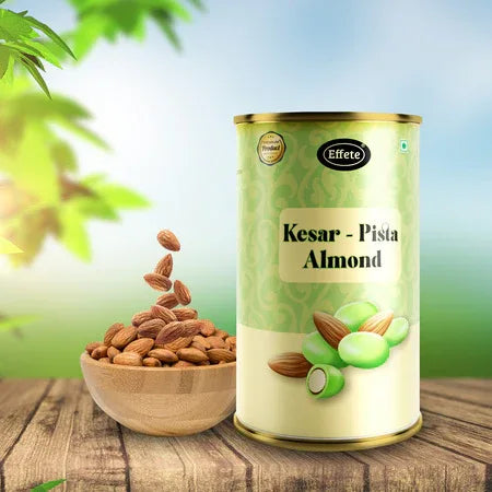 Effete Kesar-pista Almonds Chocolate (96 G) - Zidbik