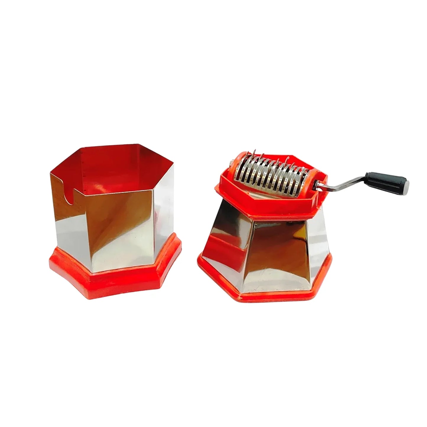 Manual Hexa-style Hand-operated Chilli Cutter (1 Pc) - Zidbik