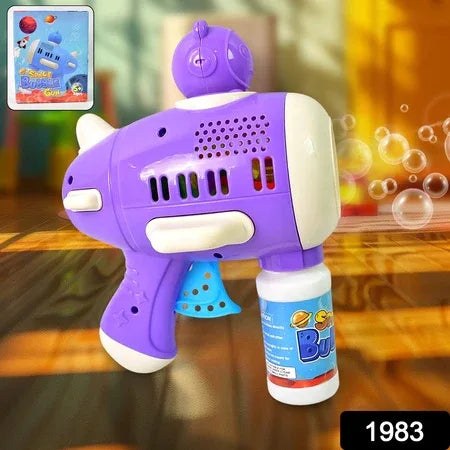 Space Bubble Gun Toy For Kids (With Solution) - Zidbik
