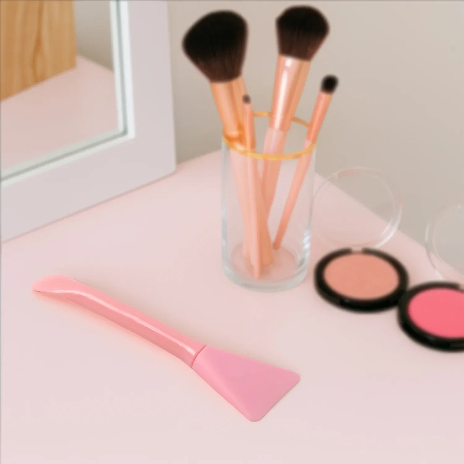 Facial Mask Applicator Spatula - (1 Pc) - Zidbik