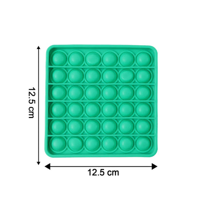 Premium Square Shape Silicone Pop It Fidget Toy (1 Pc) - Zidbik