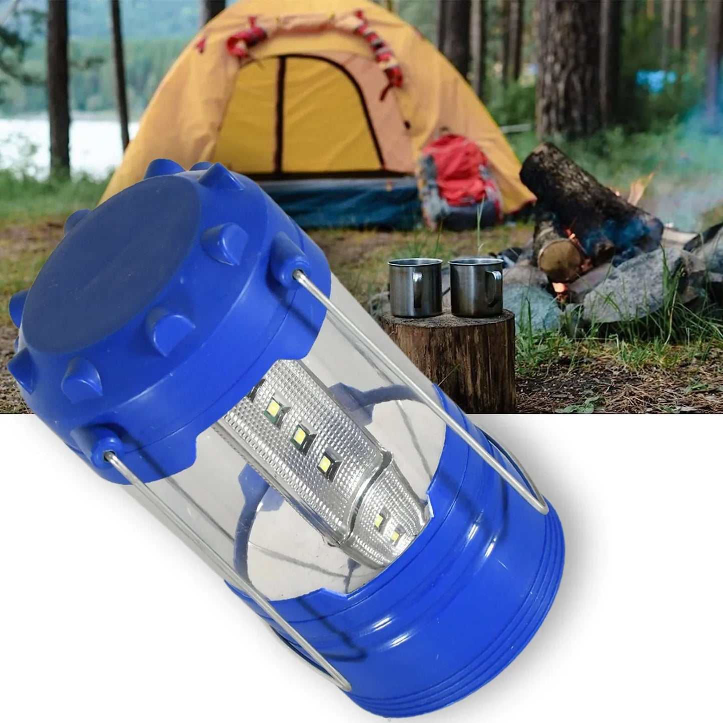 12690 Camping Lanterns White Light Safe Durable Tent Light Portable And Lightweight For Hiking Night Fishing For Camping Waterproof Battery Battery Operated Light (Battery Not Included) - Zidbik