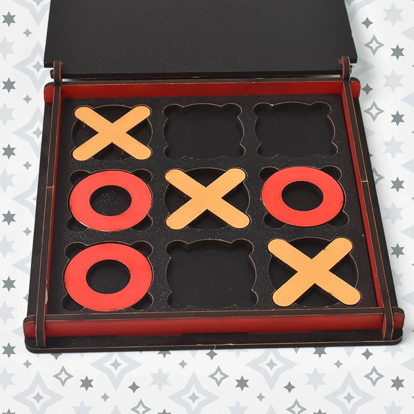 X Zero Wooden Board Game (1 Set) - Zidbik