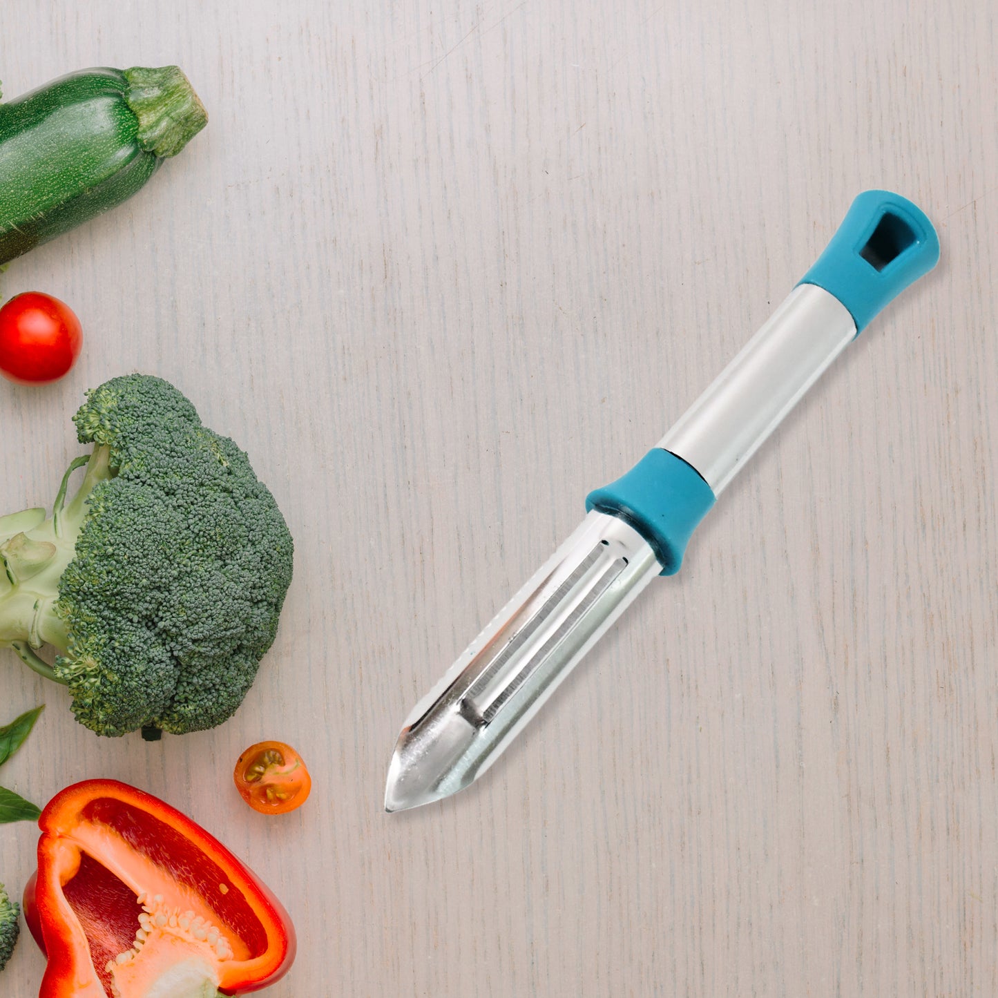 Apex Premium Stainless Steel Vegetable Fruit Peeler (1 Pc) - Zidbik