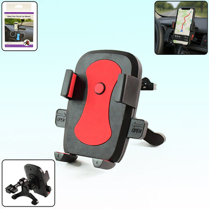 Premium Easy One Touch Car Mobile Holder Mount (1 Pc) - Zidbik