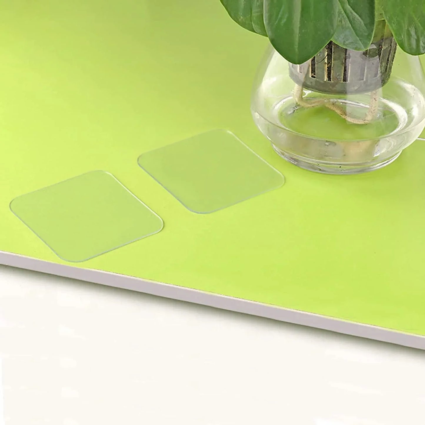 1777 New Double Side Tape Sticker Strong Waterproof Wall Indoor Nano Adhesive No Trace Gel Clear Industrial Multipurpose Removable Use For Bedroom Home Kitchen Hotel (0.6mmx1pc) - Zidbik