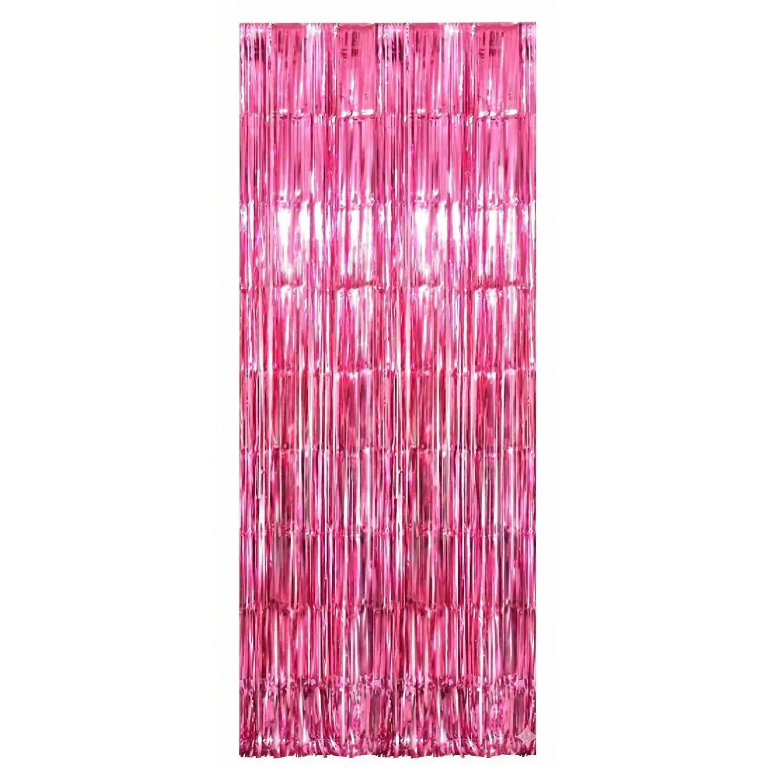 Decorative Foil Fringe Curtain For Birthday Party Decoration - Zidbik