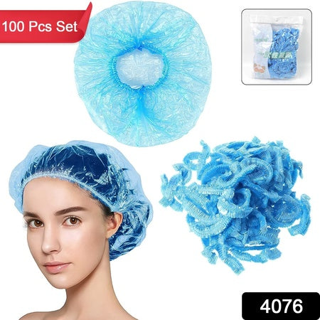 Shower Cap Waterproof Disposable Shower Cap 100 Pieces - Zidbik