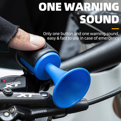 8590 Bicycle Air Horn – 120dB Electric Bell with Waterproof Design and Long Battery Life - Zidbik