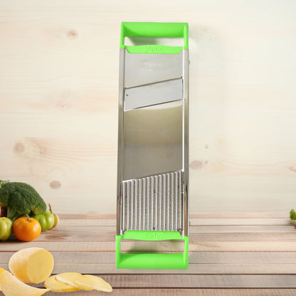 Apex Stainless Steel Vegetable Slicer (2-in-1) - Zidbik