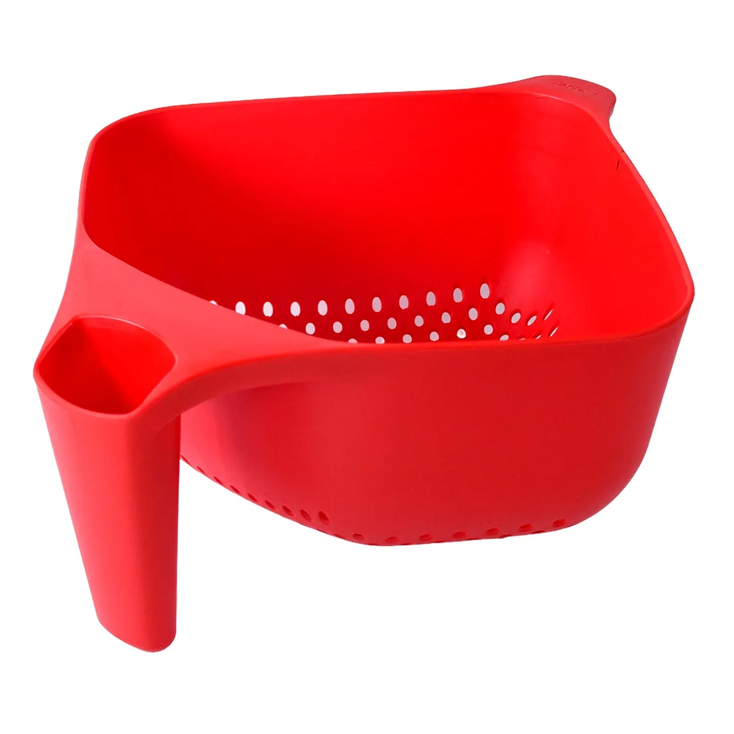 Apex Multi-functional Plastic Strainer Bowl With Ergonomic Handle (1 Pc) - Zidbik