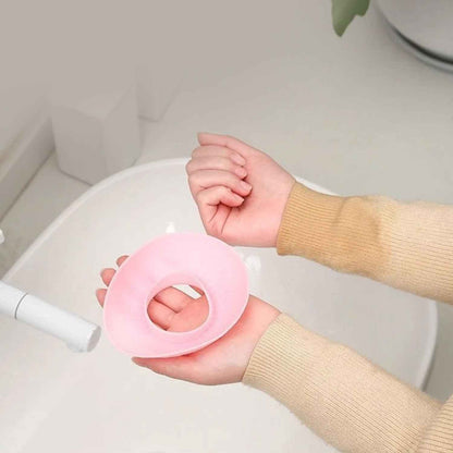 Silicone Wrist Bands For Washing Face (2 Pc  Mix Color)