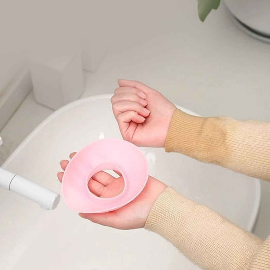 Silicone Wrist Bands For Washing Face (2 Pc  Mix Color)