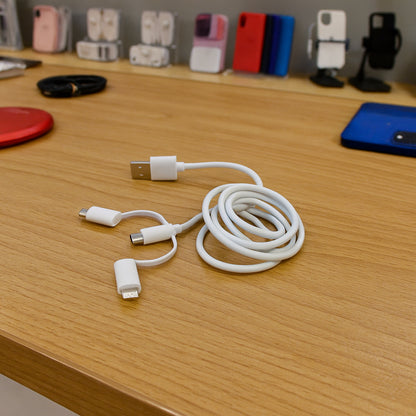 3-in-1 Multi Charging Cable - Zidbik