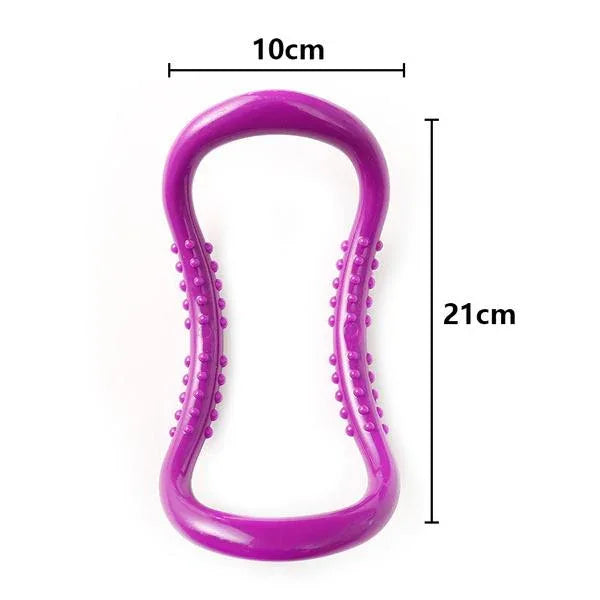 1647 Yoga Ring Pilates Ring Magic Circle Portable Fitness Tool - Zidbik