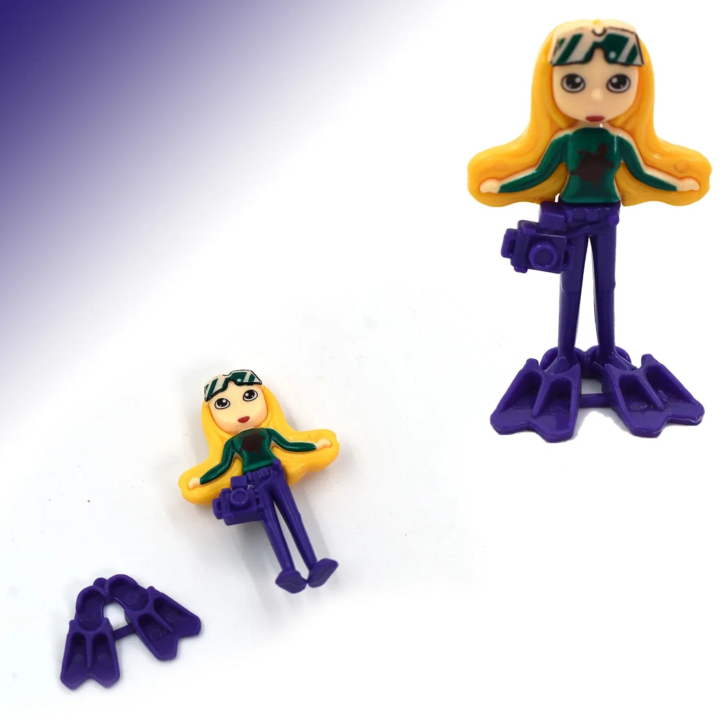 4429 30pc Colorful Mermaid (Jalapari) Dolls Toy - Zidbik