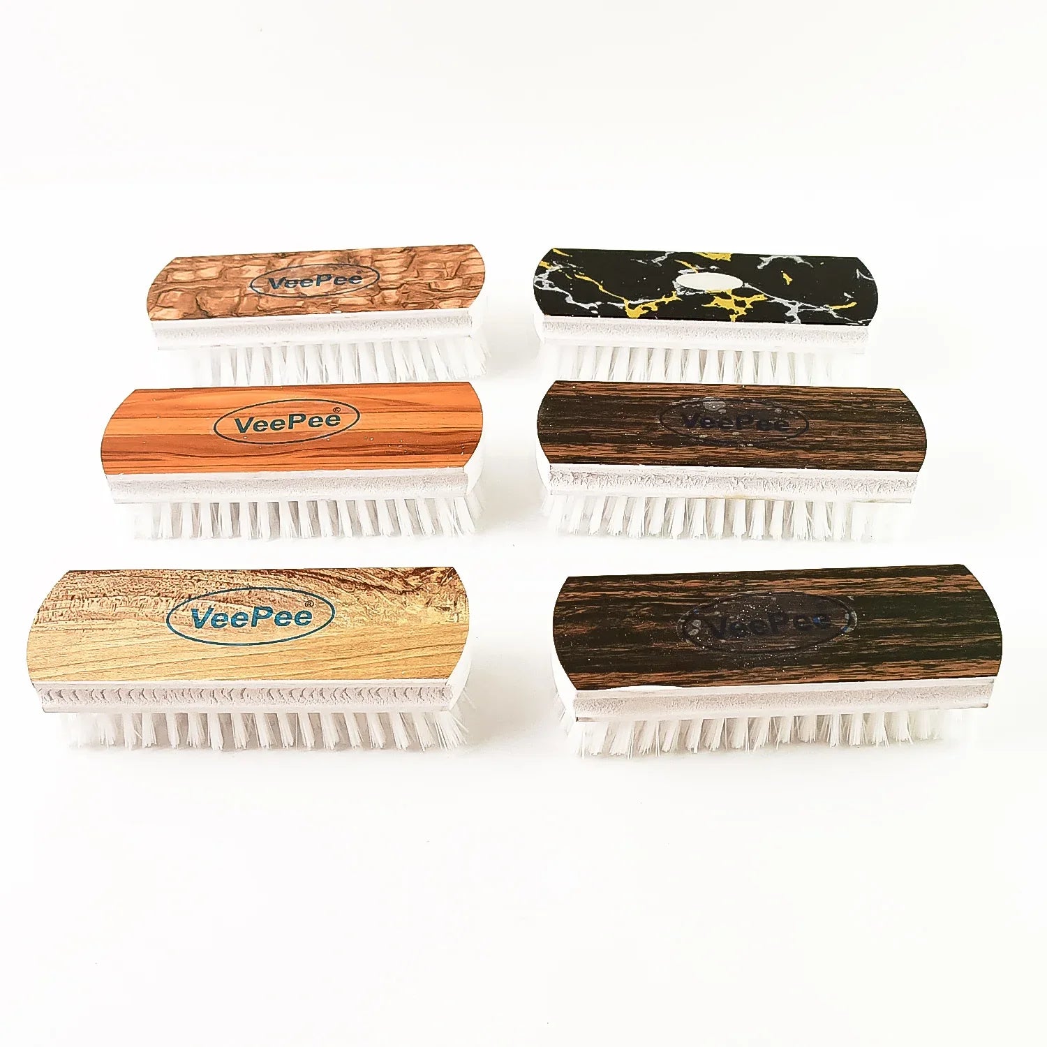 Veepee Heavy-duty Cloth Washing Brush Set 6 Pcs - Zidbik