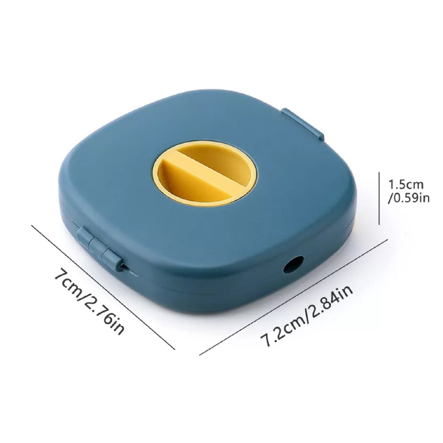 6418 Portable Travel Organiser Case For Data Cables Charger Pen Drives Memory Card - Zidbik