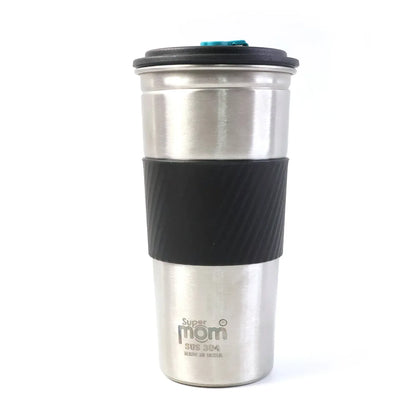 Supermom Stainless Steel Sip Mate Travel Tumbler (Approx. 500 Ml) - Zidbik