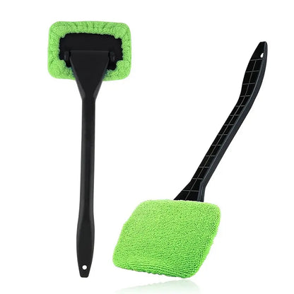 Windshield Clean Car Glass Cleaner Wiper With 1 Extra Microfiber Cloth (1 Pc  38 Cm Long) - Zidbik