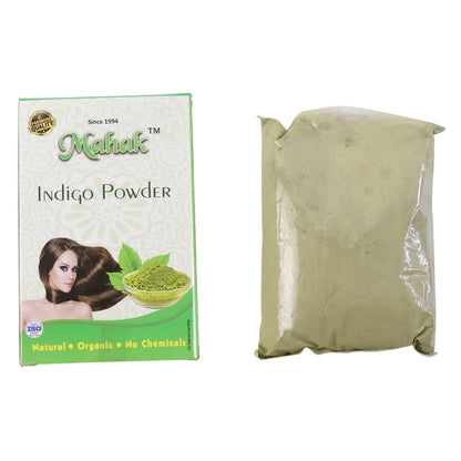 Natural Indigo Powder For Traditional Hair Care 80 Gm - Zidbik