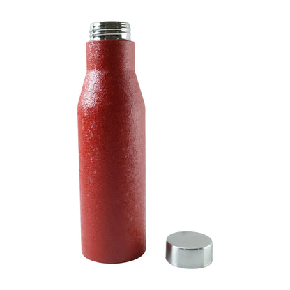 Stainless Steel Water Bottle Red Color (1000 Ml 1 Pc) - Zidbik