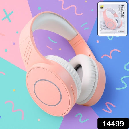 Wireless Over-ear Bluetooth Headphones (Zw-053) - Zidbik