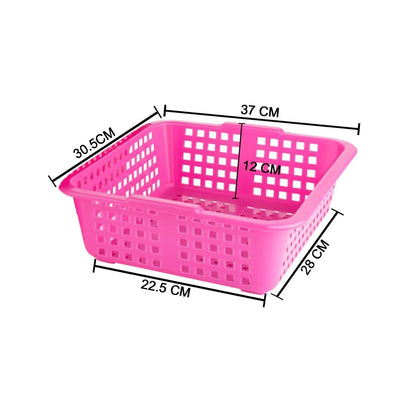 2482 Plastic Medium Size Cane Fruit Baskets - Zidbik