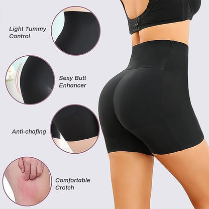 Womens Butt Lifter Padded Underwear Hip Pads Body Shaper Control Knickers Hip Pad (1 Pc  Large) - Zidbik