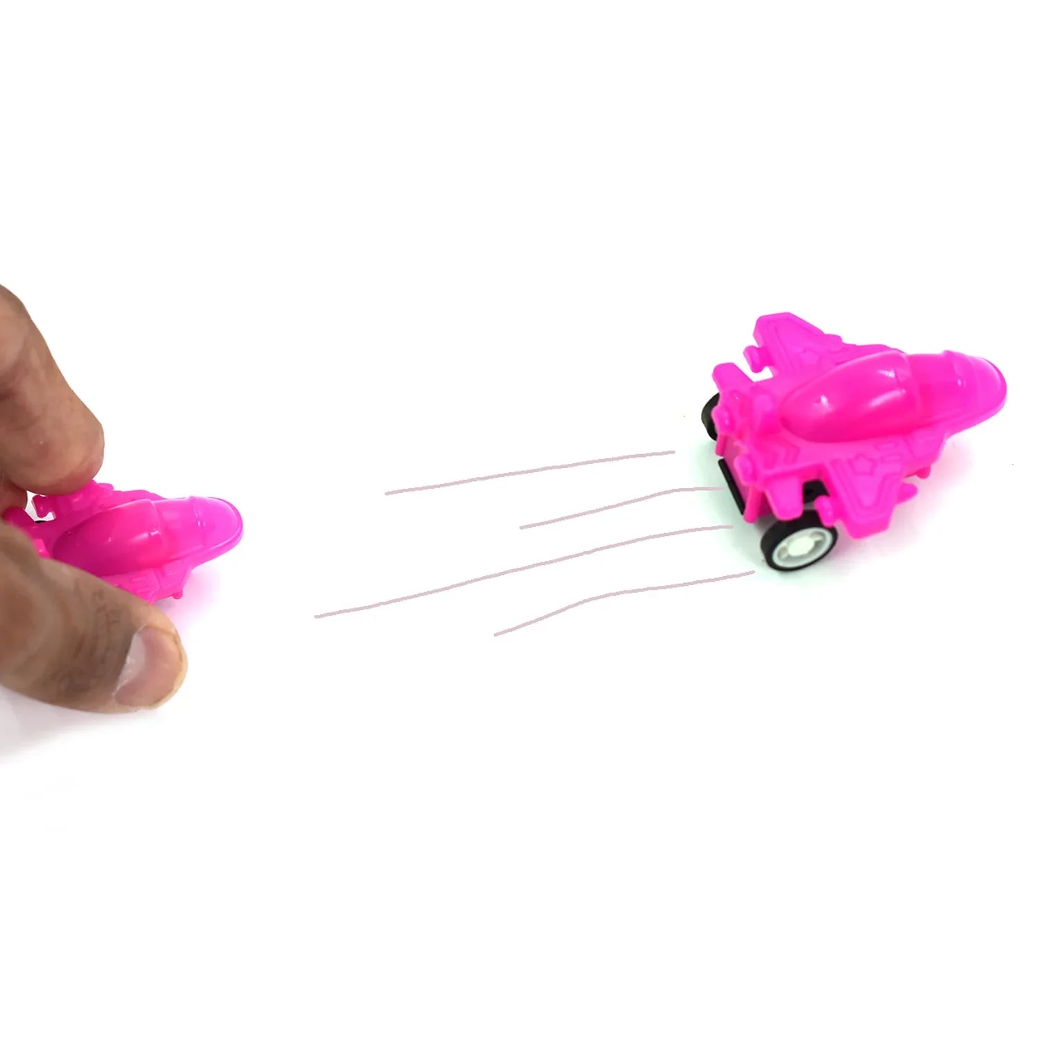 4430 Int Pull Back Mini Plane (30pc) - Zidbik