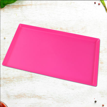 Plastic Kitchen Tray With Modern Hollow Design (40x25 Cm) - Zidbik