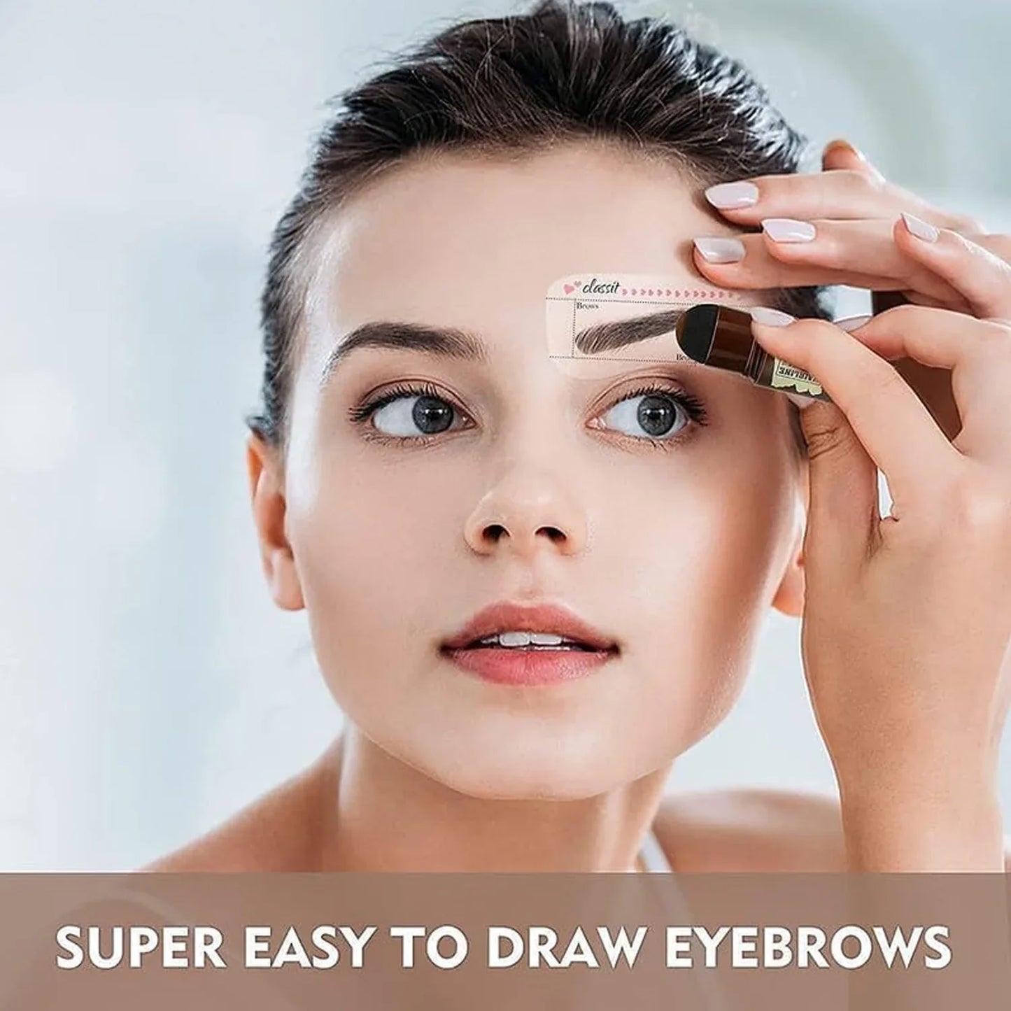 Hairline Eyebrow Contour Powder Stick - (Set) - Zidbik