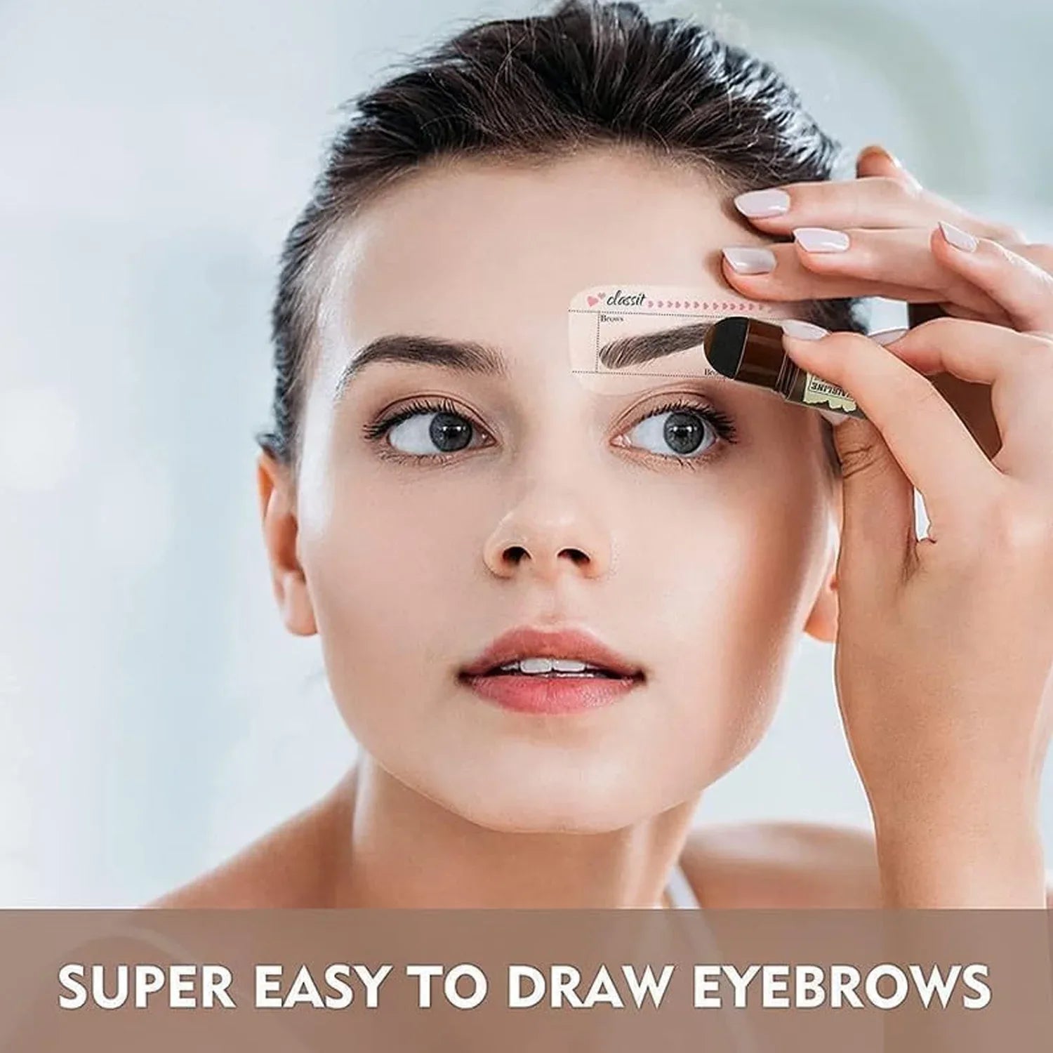 Hairline Eyebrow Contour Powder Stick - (Set) - Zidbik