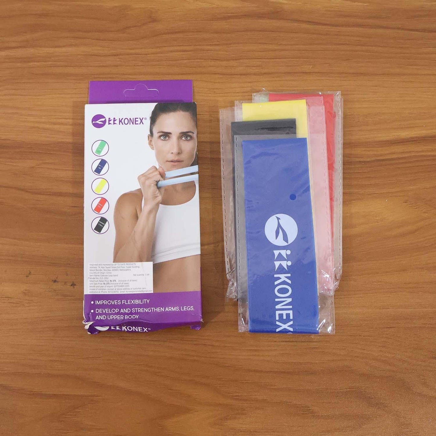 Resistance Loop Exercise Bands (5 Pc) - Zidbik
