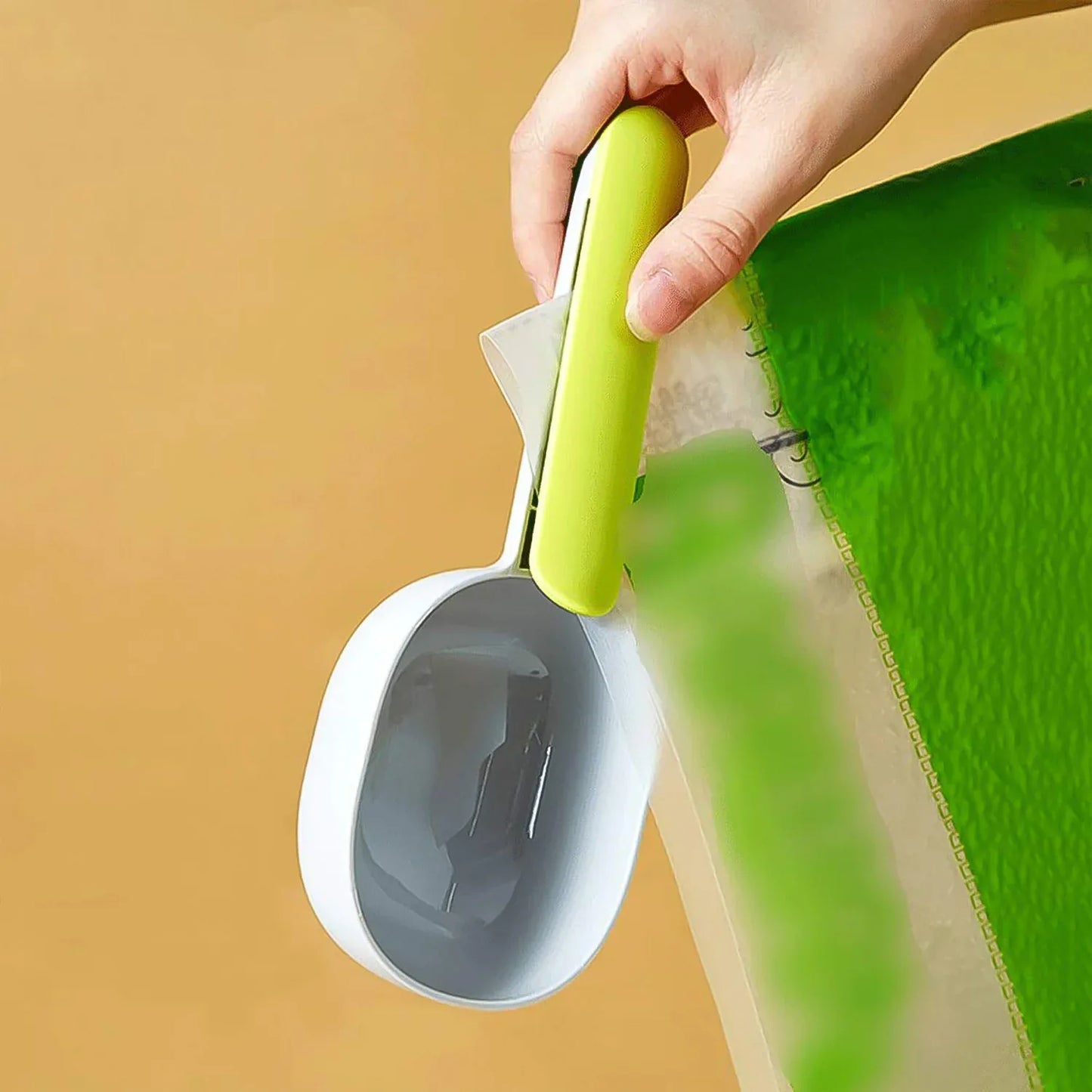 Large Plastic Measuring Spoons Flour Scoops For Home Kitchen (1 Pc) - Zidbik