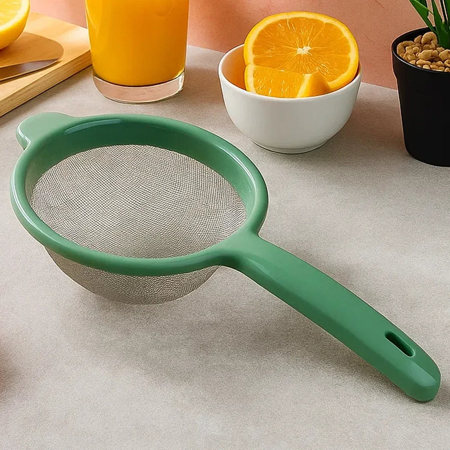 Apex Large Kitchen Strainer - (1 Pc) - Zidbik