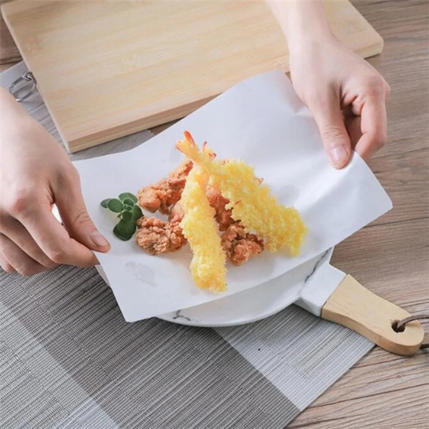 2599 Oil Absorbing Sheets Cooking Paper - Zidbik
