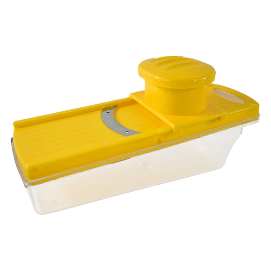 Big Multipurpose Vegetable And Fruit Slicer (Yellow  1 Pc) - Zidbik